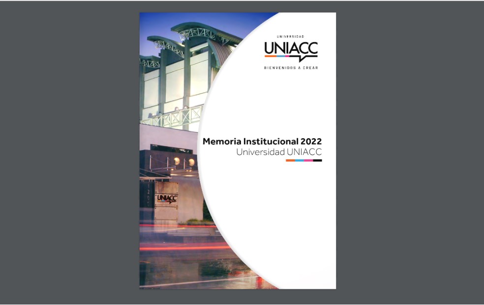 Portada Memoria Institucional UNIACC 2022